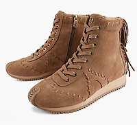 PARIS HIGH TOP FRINGE SNEAKER