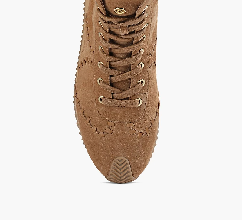 PARIS HIGH TOP FRINGE SNEAKER