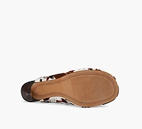 COPENHAGEN MULE HEEL
