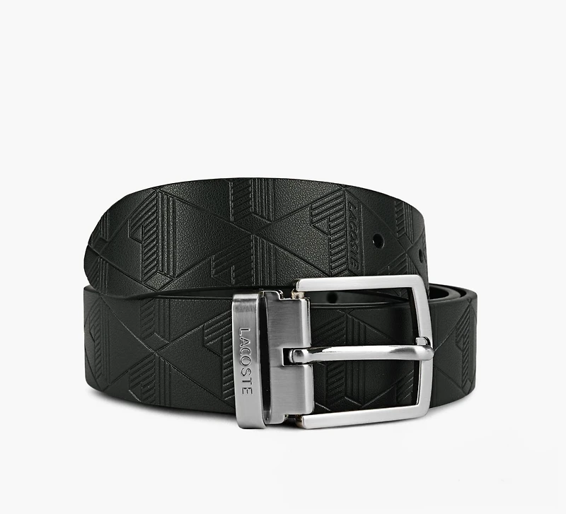 30 RVSB MONOGRAM BELT+BUCKLE