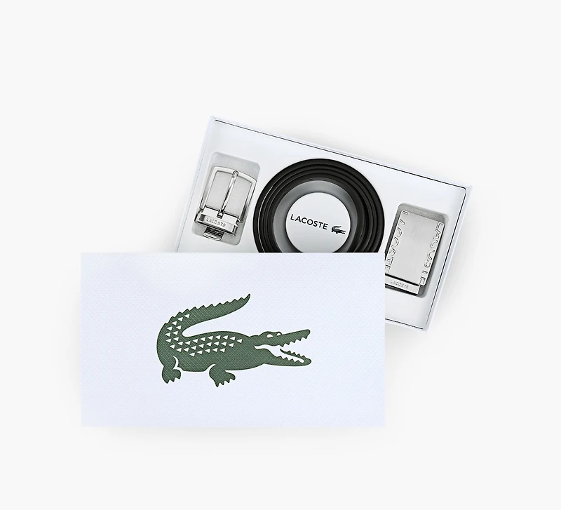 30 RVSB MONOGRAM BELT+BUCKLE