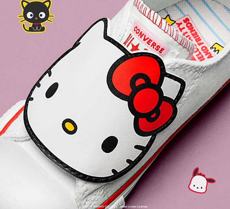 BASKETS CHUCK TAYLOR ALL STAR 1 STRAP HELLO KITTY