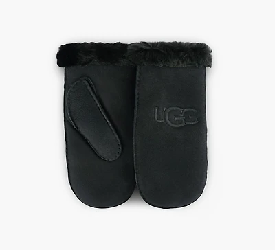 SHEEPSKIN EMBROIDER MITTEN