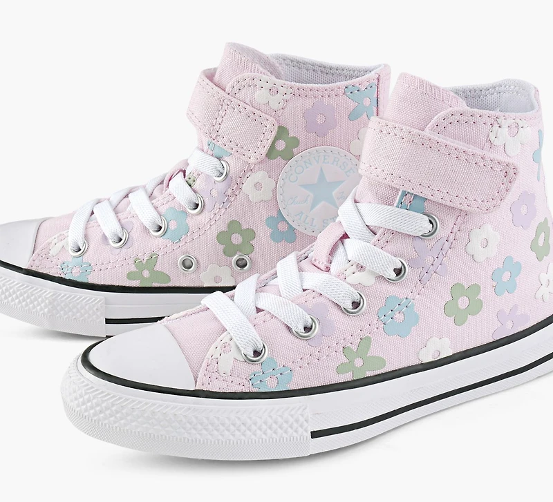 CHUCK TAYLOR ALL STAR FLEURS EN BULLE ENFILAGE RAPIDE