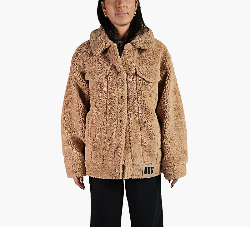 FRANKIE SHERPA TRUCKER JACKET