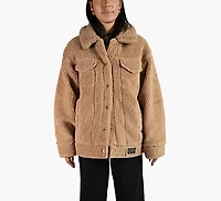 FRANKIE SHERPA TRUCKER JACKET