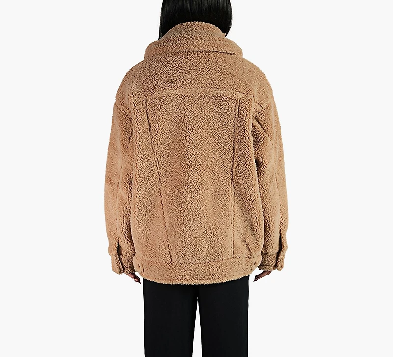 FRANKIE SHERPA TRUCKER JACKET