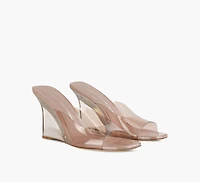 VINNIE LUCITE MULE