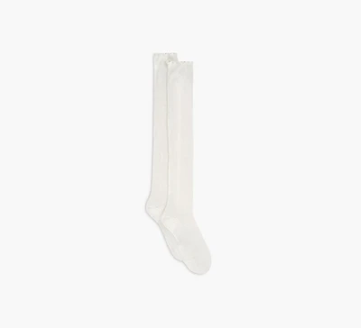 CHAUSSETTES HAUTEUR GENOUX POINTELLE