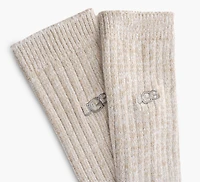 CHAUSSETTES MI-MOLLET CÔTELÉES M TREY