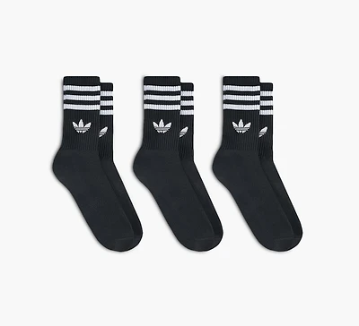3 STRIPES CREW SOCKS PAIRS