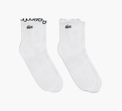 CHAUSSETTES À VOLANTS (2 PAIRES)