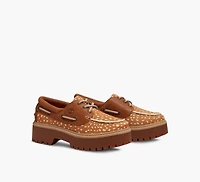 CHAUSSURE BATEAU IMPRIMÉ CERF