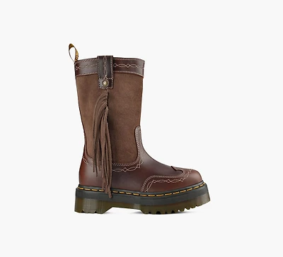 BOTTE MI-MOLLET FRINGE