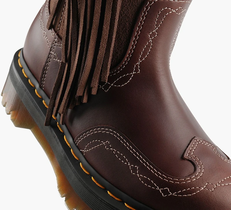 BOTTE MI-MOLLET FRINGE