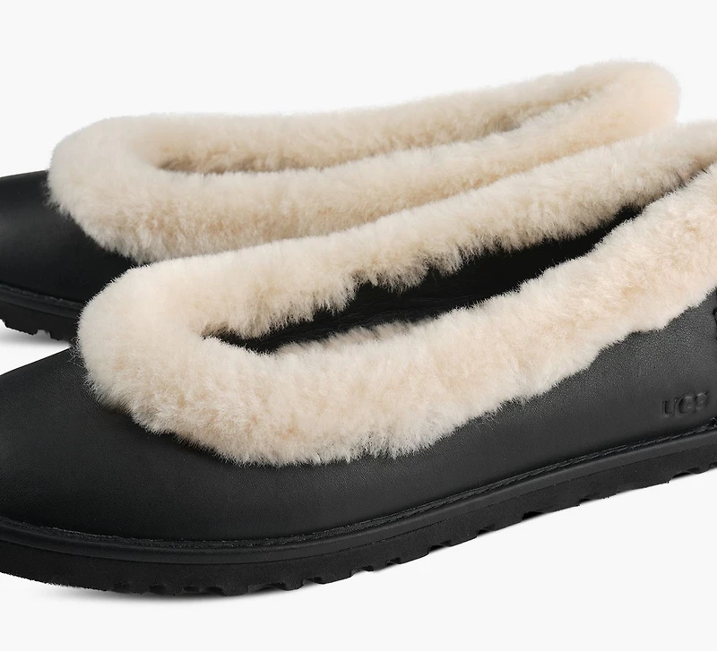ZORA LEATHER BALLET FLAT