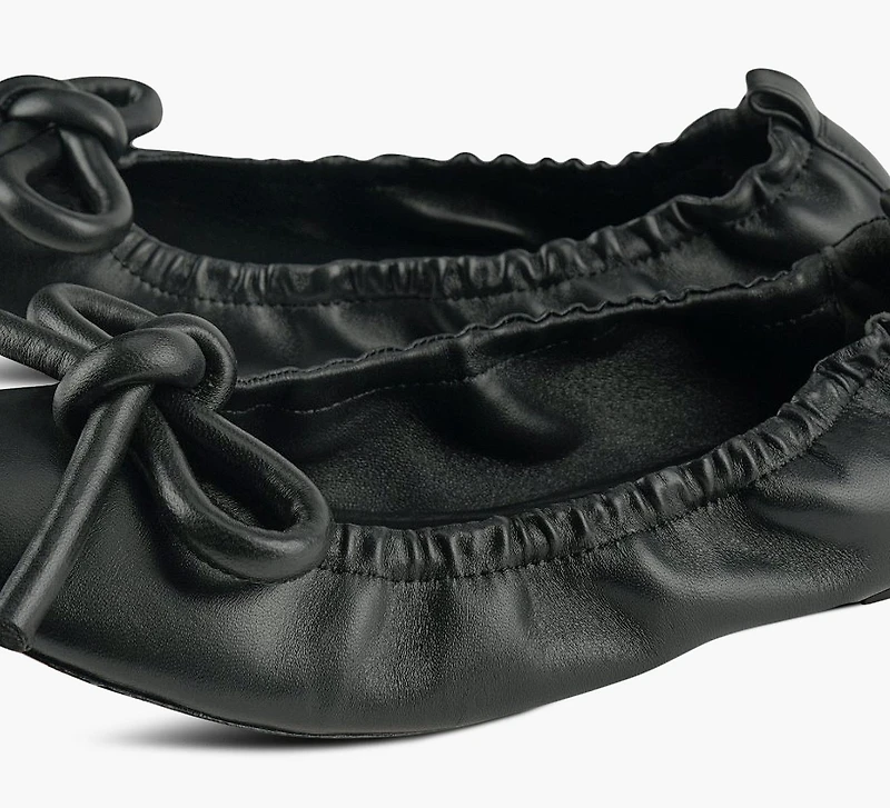 THE BOW LACE UP BALLERINA