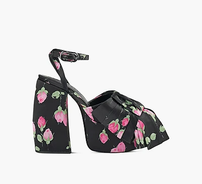 THE BOW PLATFORM HEEL