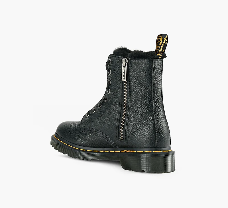 BOTTE 1460 FERMETURE ÉCLAIR AVANT DOUBLURE CHAUDE