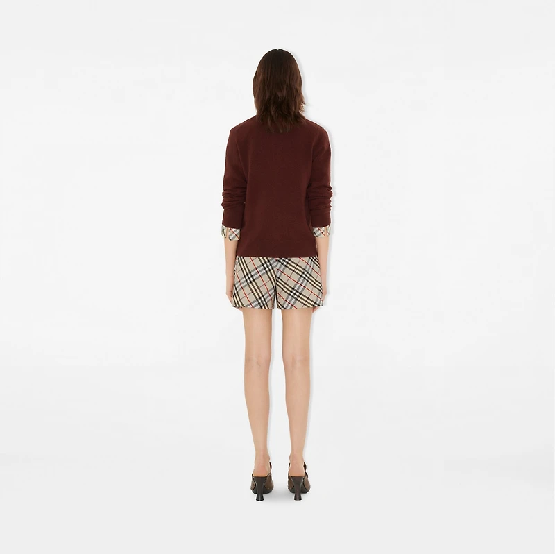 Cashmere Blend Cardigan in Box - Women | Burberry® Official