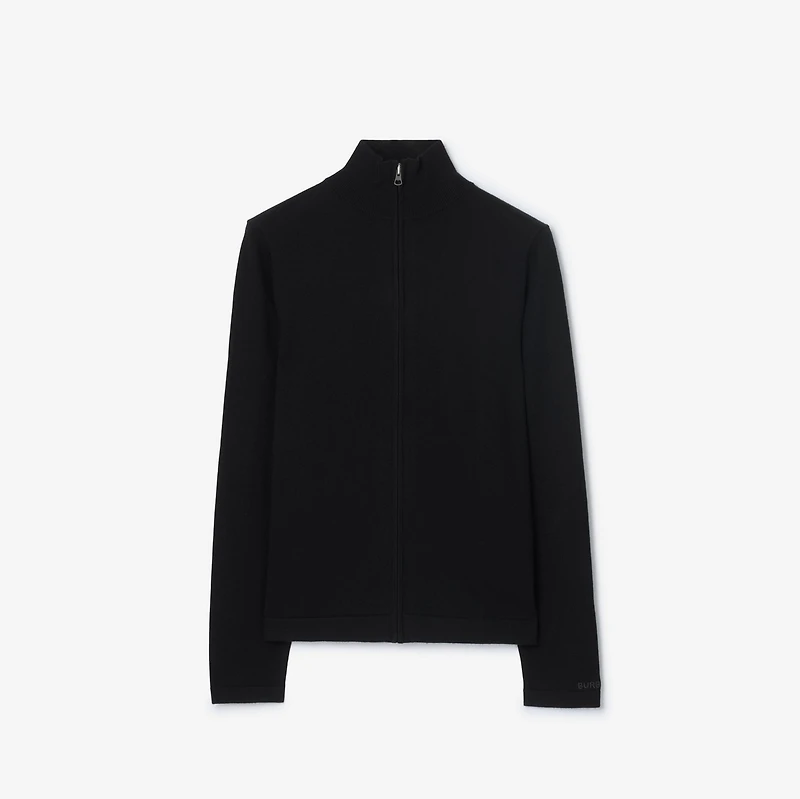 Wool Jacket in Black - Men | Burberry® Official