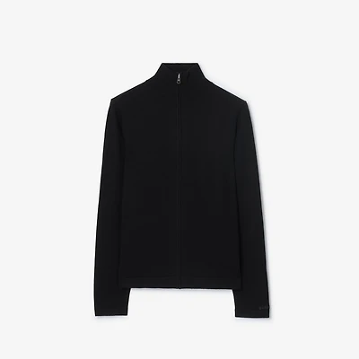 Wool Jacket in Black - Men | Burberry® Official