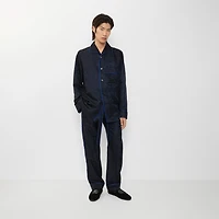 Sunflower Silk Pyjama Trousers in Silhouette black - Men | Burberry® Official