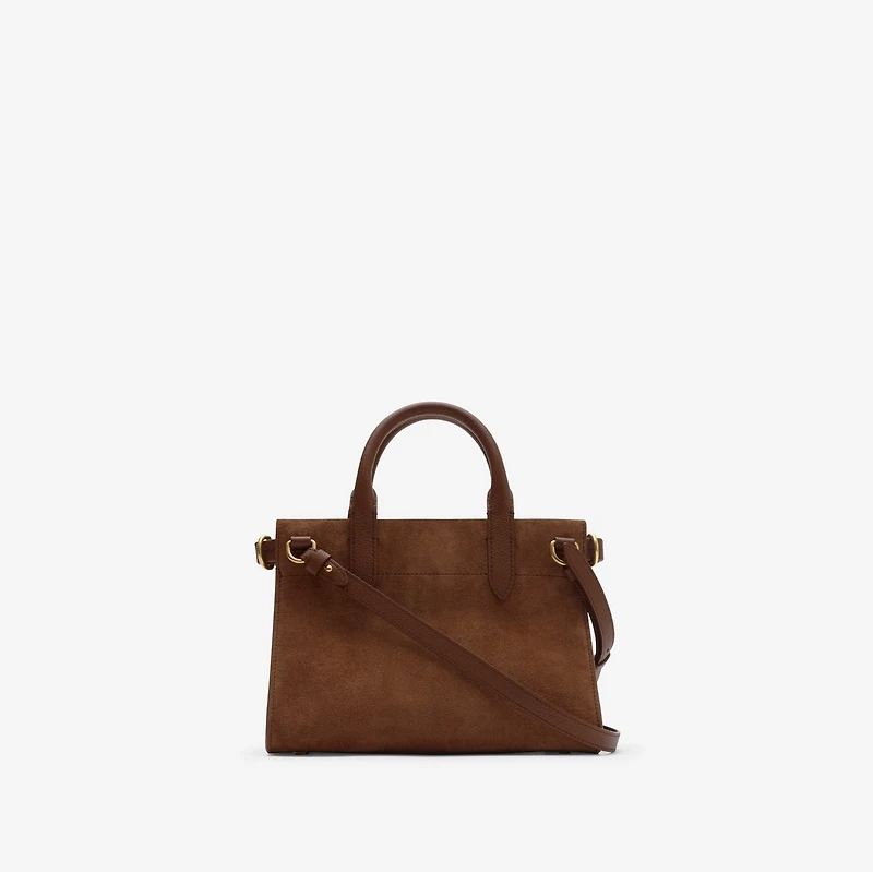 Mini Cotswolds Tote in Hazel brown - Women | Burberry® Official