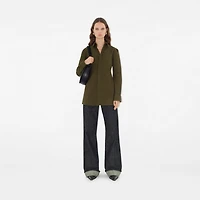 Regular Fit Jeans in Indigo - Women, Cotton | Burberry® Official