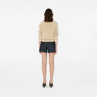 EKD Wool Cashmere Sweater in Nutmeg - Women | Burberry® Official