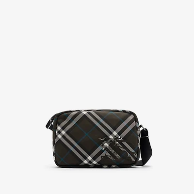 Check Crossbody Bag in Snug - Men | Burberry® Official