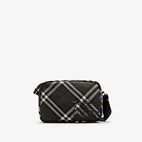 Check Crossbody Bag in Snug - Men | Burberry® Official