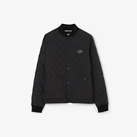Quilted Nylon Jacket in Black - Men | Burberry® Official