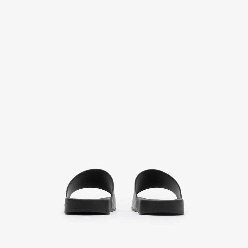 Check Slides in Leaf - Men, Technical | Burberry® Official