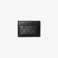 Strand Card Case in Black - Women, Leather | Burberry® Official