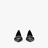 Leather Cotswolds Low Pumps in Black - Women | Burberry® Official