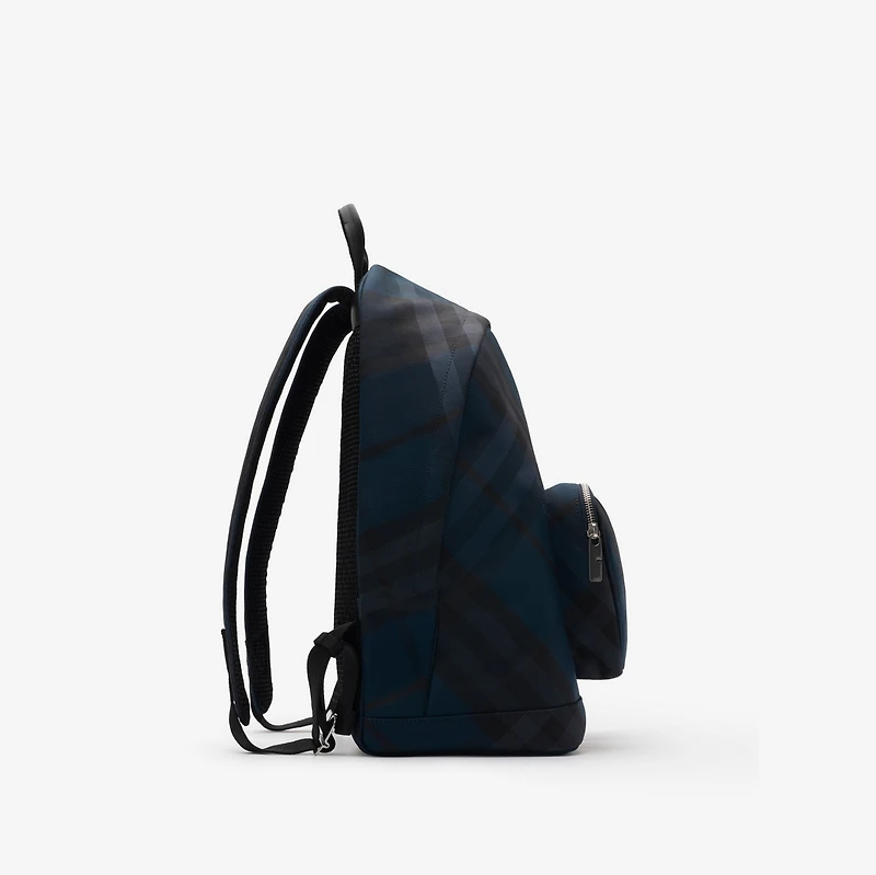 Grid Backpack in Navy - Men | Burberry® Official