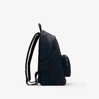 Grid Backpack in Navy - Men | Burberry® Official