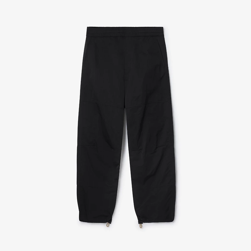 Nylon Trousers in Black - Men | Burberry® Official