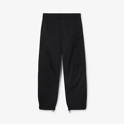 Nylon Trousers in Black - Men | Burberry® Official
