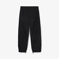Nylon Trousers in Black - Men | Burberry® Official