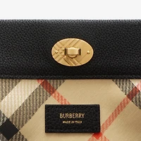 Cotswolds Pouch​ in Black - Women, Leather | Burberry® Official