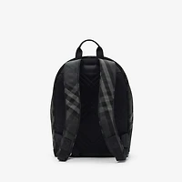 Grid Backpack in Charcoal grey - Men, Nylon, Technical | Burberry® Official