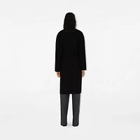 Reversible Wool Wrap Coat in Black 11/7 update title and Tab 1 - Women | Burberry® Official