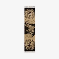 Wide Reversible Stormy Knight Scarf in Sand | Burberry® Official
