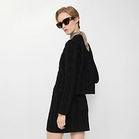 Wool Blend Jacket in Black - Women | Burberry® Official