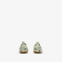 Check Ballerinas in Breeze - Children | Burberry® Official