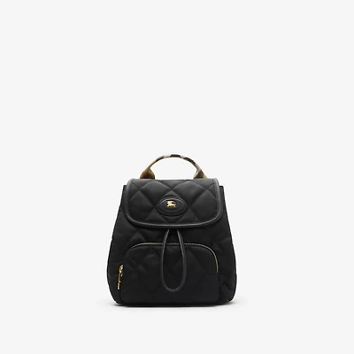 Mini Horseshoe Backpack​ in Black - Women | Burberry® Official