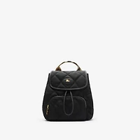 Mini Horseshoe Backpack​ in Black - Women | Burberry® Official
