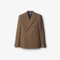 Wool Tailored Jacket in Tawny - Men | Burberry® Official